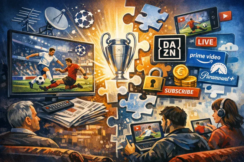 Champions League Coverage Shifts as Streaming Redraws Viewing Habits