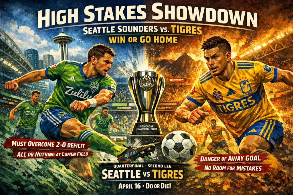Seattle Sounders Face Tigres With Little Margin for Error
