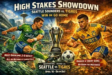 Seattle Sounders Face Tigres With Little Margin for Error
